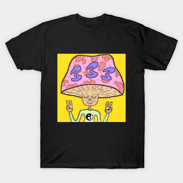 333 Mushroom T-Shirt by mushriah333